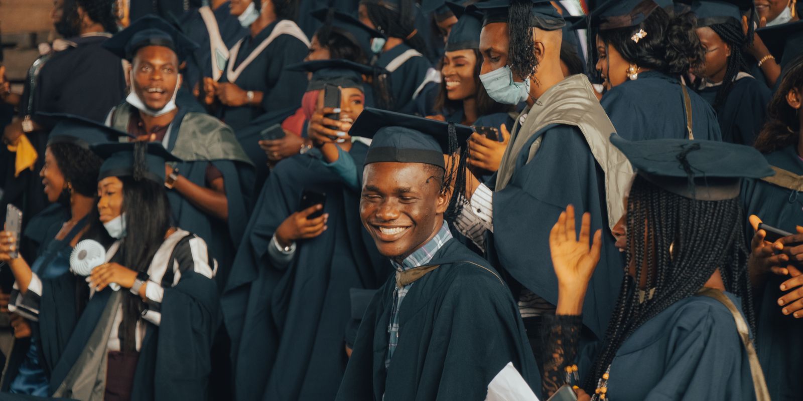 Students on campus